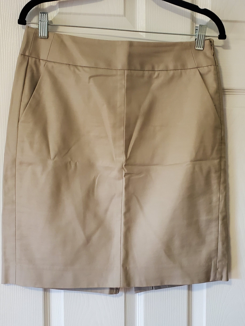 Banana Republic Beige Pencil Skirt